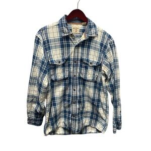 Red head Brand Co Blue Plaid Button Down Men’s Shirt